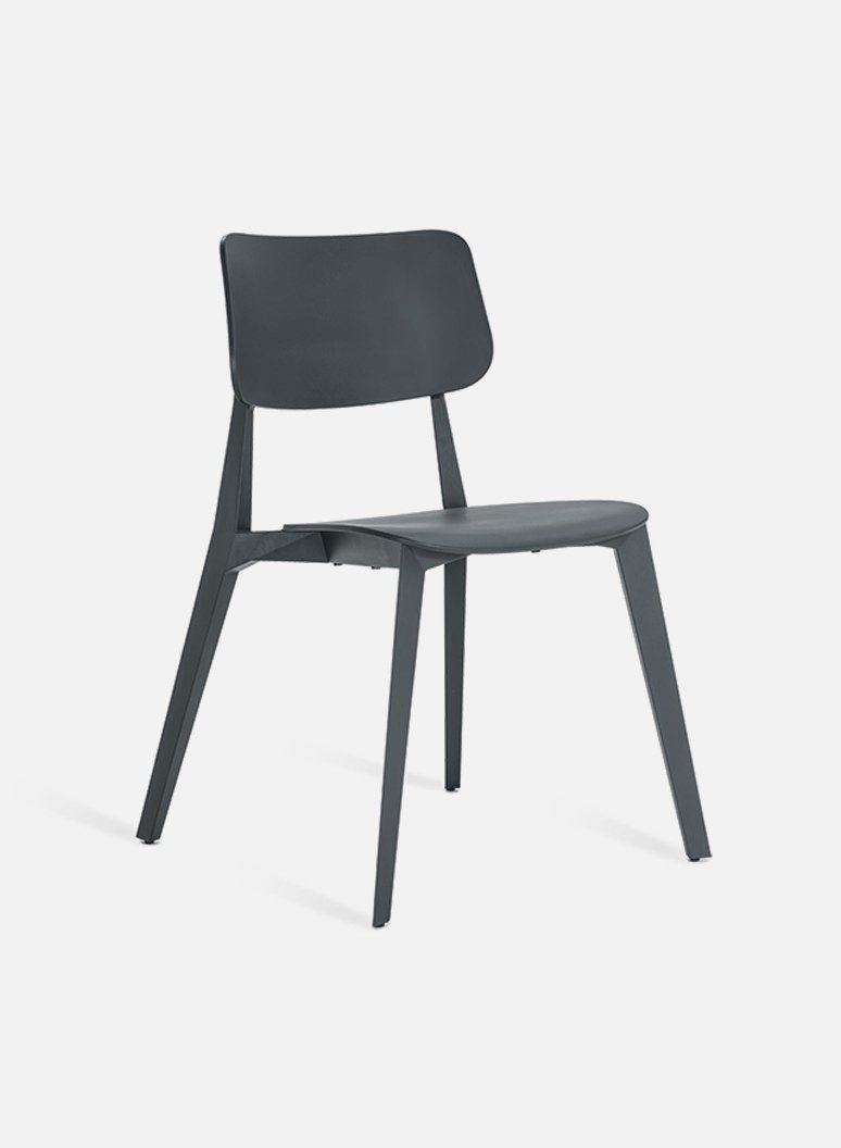 1 Stellar sedia Antracite Stellar chair Anthracite