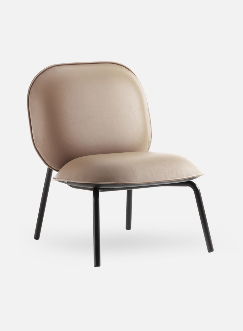Tasca Lounge Chair | Eco Leather Sand