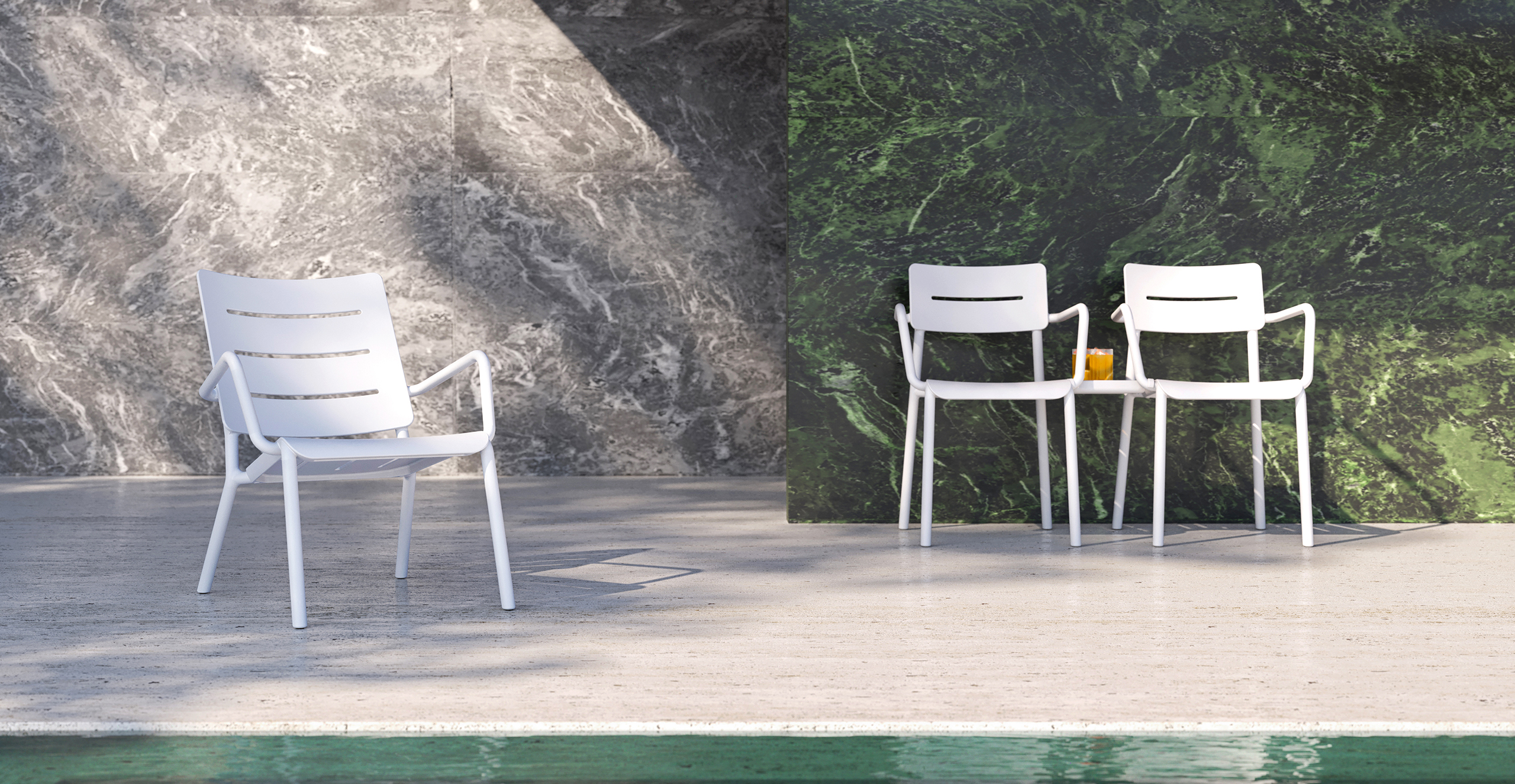 Outo lounge chair for outdoor by TOOU