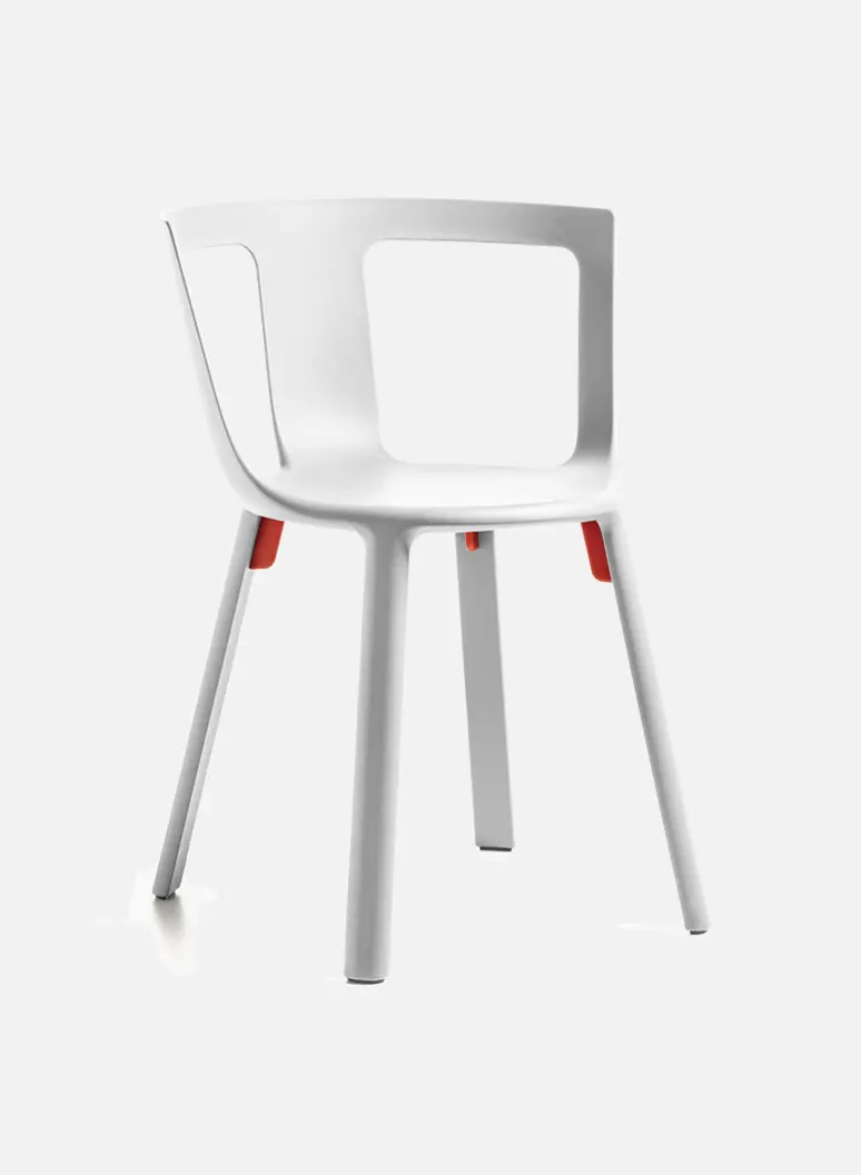 Fla white chair by TOOU